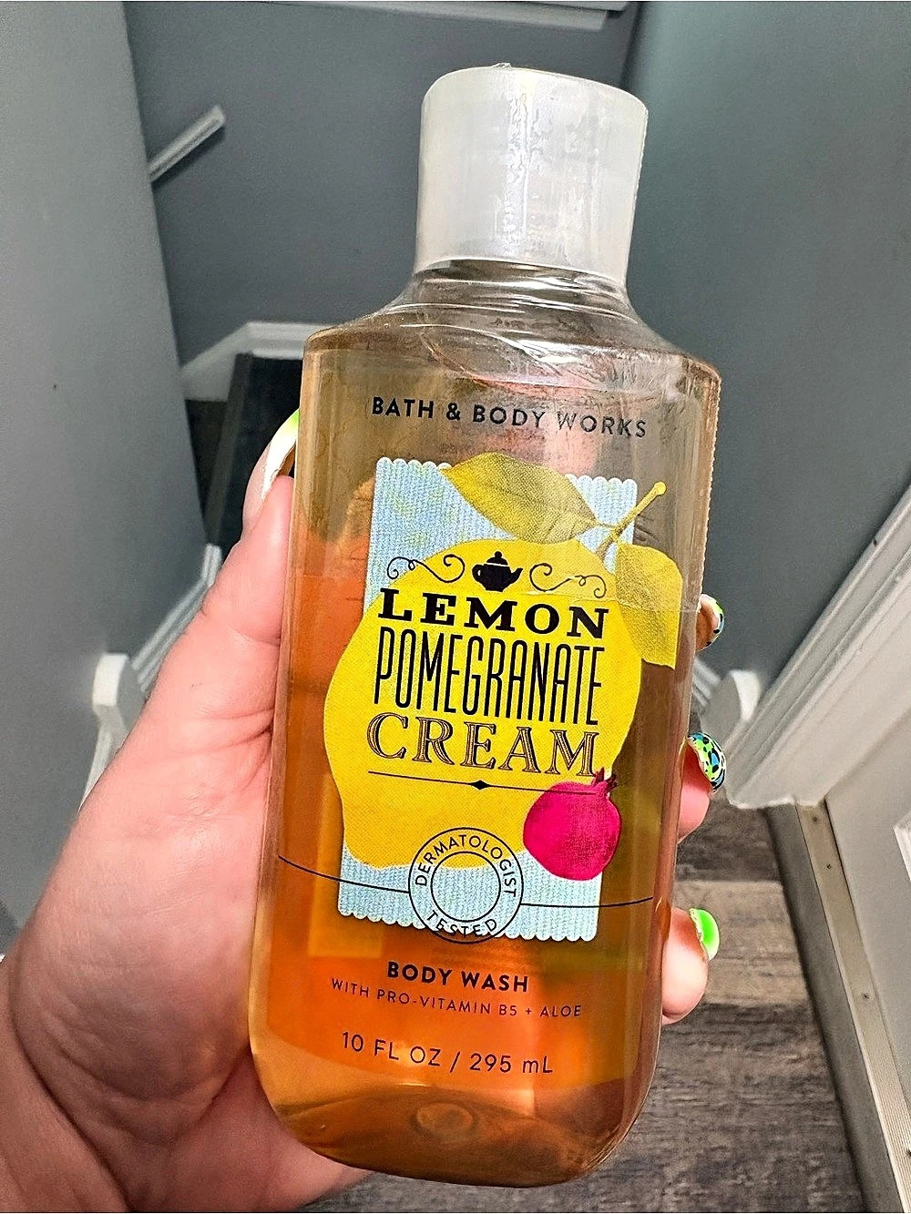 Bath & Body Works Lemon Pomegranate Cream Body Wash 10 fl oz
